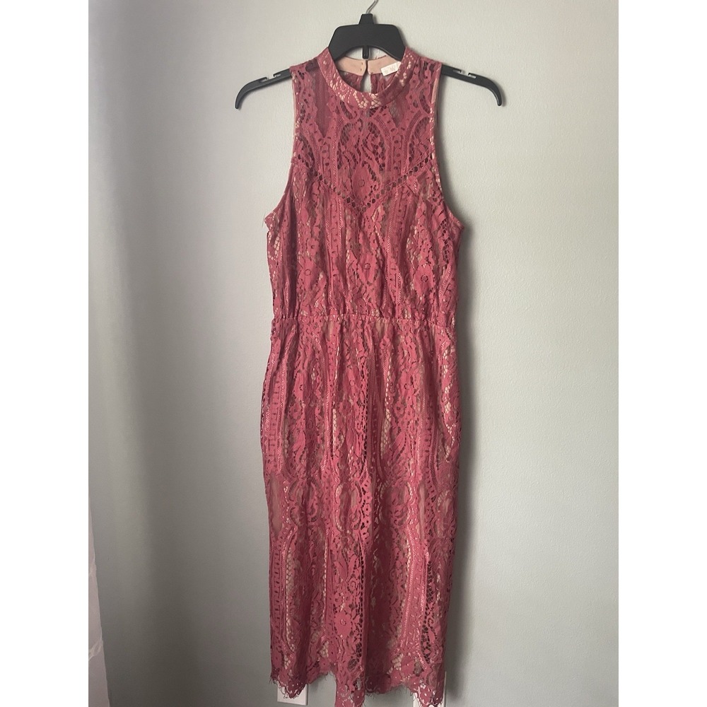 WAYF By Anthropology Lace See Thru Dress Boho Large